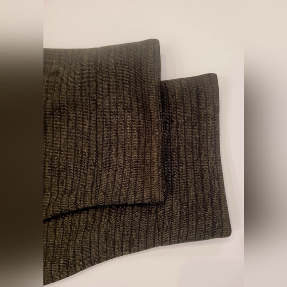 Under Armour Men's Dark Olive Quarter-Zip Shirt - Picture 7 of 8